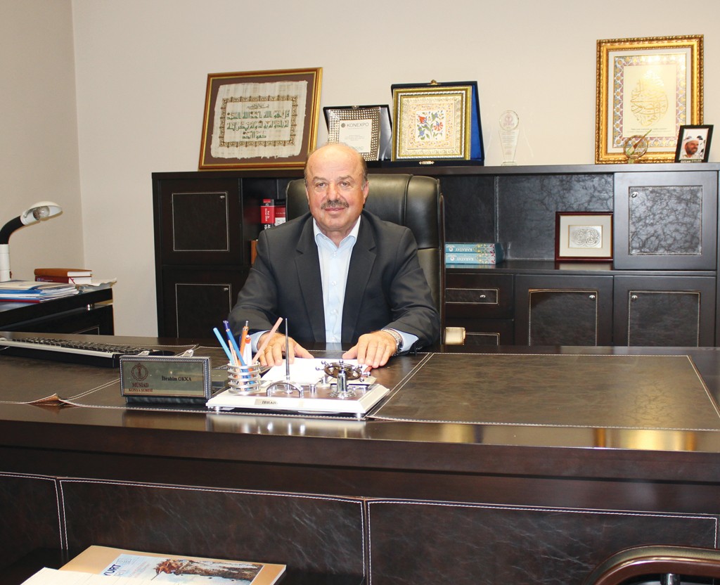 Okkalar İnşaat Yönetim Kurulu Başkanı İbrahim OKKA